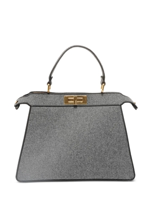 Fendi Pre-Owned 2010-2020s Peekaboo twist-lock tote bag - Grey