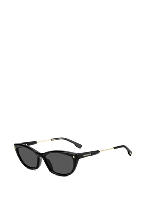 DSQUARED2 EYEWEAR cat-eye-frame sunglasses - Black