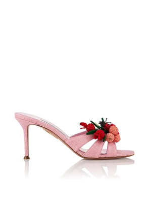 Aquazzura Botanica heeled sandals - Pink