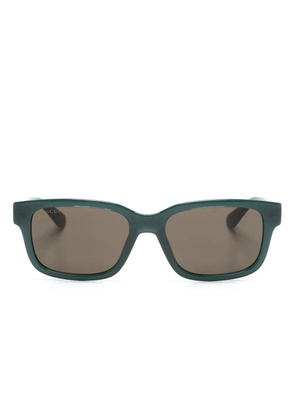 Gucci Eyewear rectangle-frame sunglasses - Blue