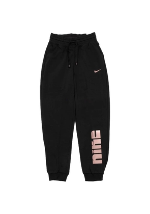 Nike logo-print track pants - Black