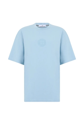 Stone Island logo-print cotton T-shirt - Blue