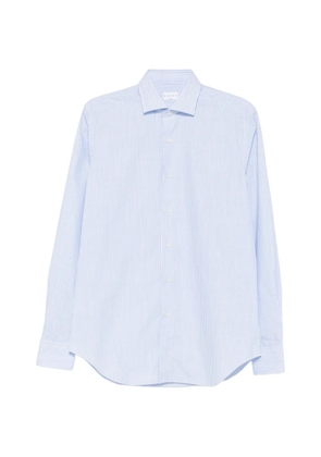 Xacus striped long-sleeve shirt - Blue