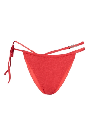 Karl Lagerfeld DNA textured bikini bottoms