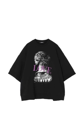 Undercover graphic-print sweater - Black