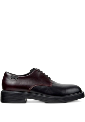 Camper Dean leather two-tone lace-up shoes - Black