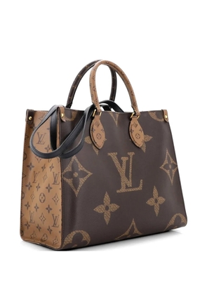 Louis Vuitton Pre-Owned OnTheGo Reverse Monogram Giant MM tote bag - Brown