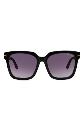 TOM FORD Eyewear oversize-frame sunglasses - Black