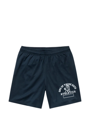 One Of These Days Mustang Athletics shorts - Blue
