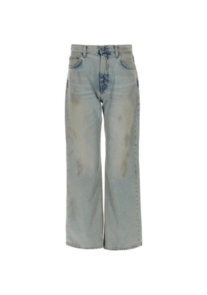 Haikure Korea distressed wide-leg jeans - Blue