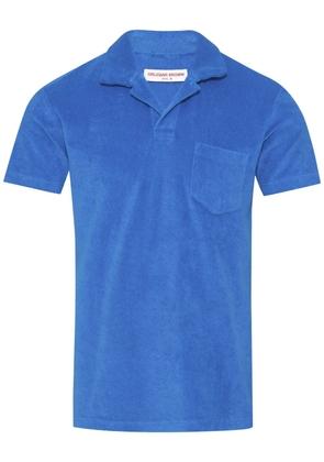 Orlebar Brown cotton polo shirt - Blue