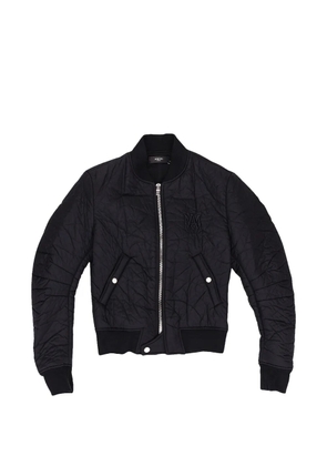 AMIRI crinkle bomber jacket - Black