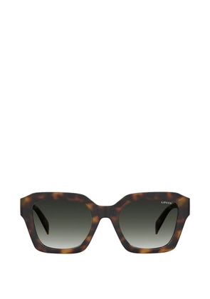 Levi's geometric-frame sunglasses - Brown