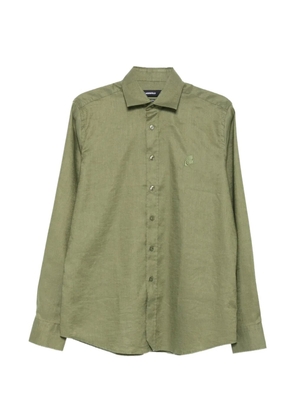 Karl Lagerfeld logo-embroidered shirt - Green