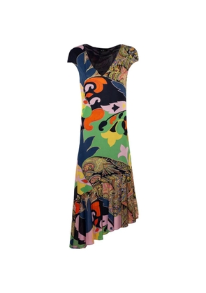 ETRO paisley floral-print dress - Black