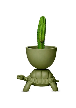 Qeeboo Turtle Carry planter - Green