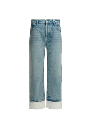 MOTHER The Nachio two-tone jeans - Blue