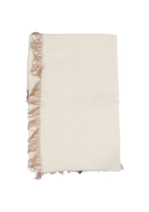 Faliero Sarti Kashy frayed scarf - Neutrals