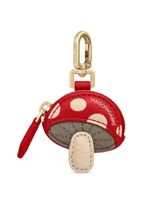 MAISON de SABRÉ SABRÉMOJI mushroom bag charm - Red