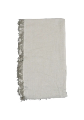 Faliero Sarti Kashy frayed scarf - Neutrals