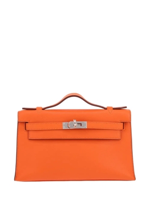 Hermès Pre-Owned 2009 Kelly clutch bag - Orange
