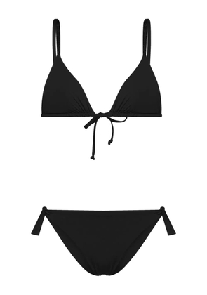 Fisico triangle-cup bikini - Black