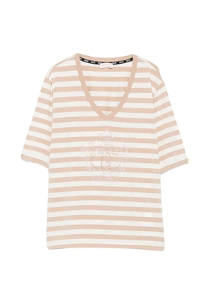 LIU JO striped T-shirt - Neutrals