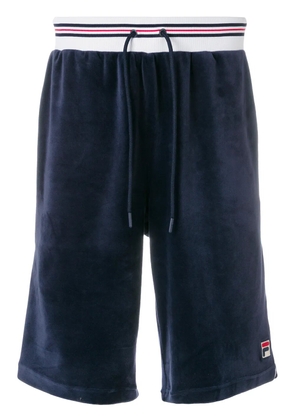 Fila drawstring fitted shorts - Blue