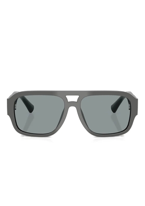 Dolce & Gabbana Eyewear double-bridge pilot sunglasses - Grey