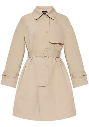 Emporio Armani waterproof trench coat - Neutrals
