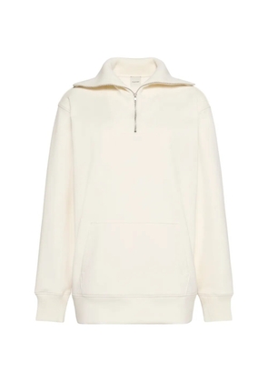 Calvin Klein zip-up sweatshirt - White