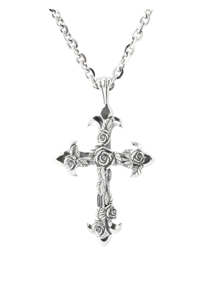 Emanuele Bicocchi Fleury Cross necklace - Silver