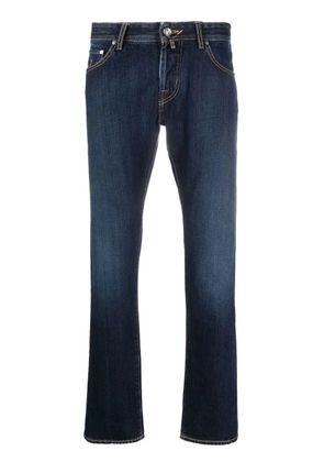 Jacob Cohën faded-effect straight-leg jeans - Blue