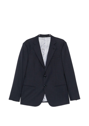 Giorgio Armani single-breasted notch-lapel suit - Blue