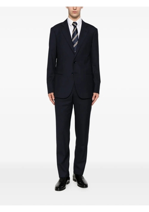 Giorgio Armani single-breasted notch-lapel suit - Blue