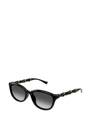 Gucci Eyewear Bamboo cat-eye sunglasses - Black