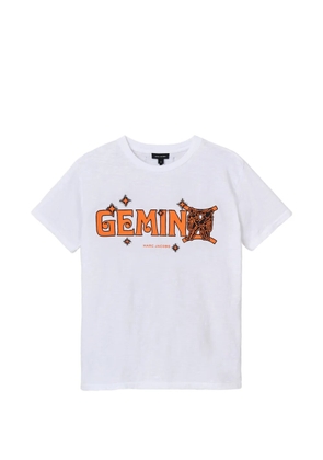 Marc Jacobs The Zodiac Gemini-print T-shirt - White