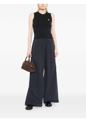 SPORT b. by agnès b. Dino logo-patched tank top - Black