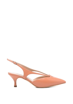 Casadei Minorca cut-out slingback pumps - Neutrals