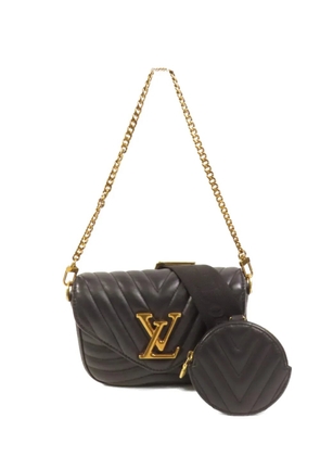 Louis Vuitton Pre-Owned New Wave quilted shoulder bag - Black