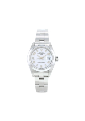 Rolex 1999 pre-owned Lady Oyster Perpetual Date 26mm - Silver