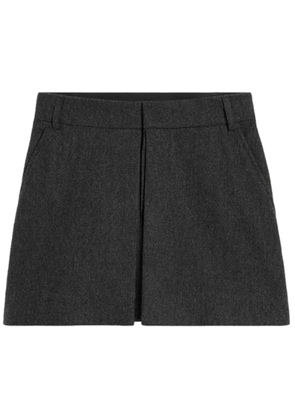 AMI Paris panelled mini skirt - Grey