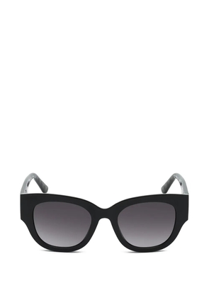 GUESS EYEWEAR cat-eye frame sunglasses - Black