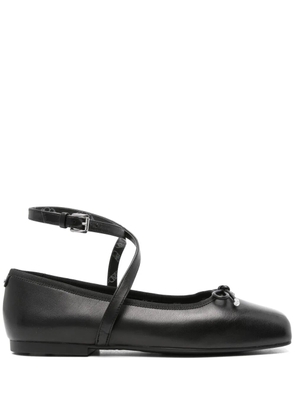 Michael Michael Kors leather ballet flats - Black