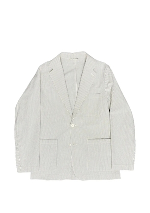 HARTFORD seersucker striped blazer - Neutrals
