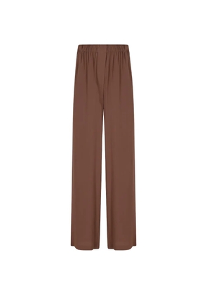 Federica Tosi elasticated-waistband trousers - Brown