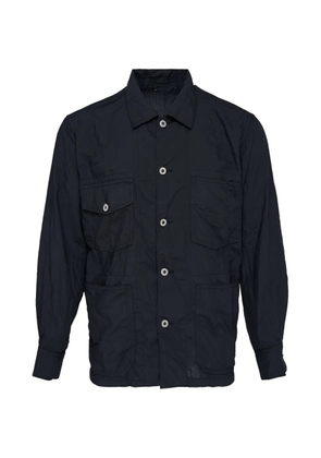Comme des Garçons Homme Deux crinkled multi-pocket shirt - Black