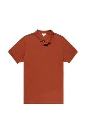 Sunspel short-sleeved polo shirt - Orange