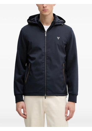 GUESS USA zip hooded jacket - Blue