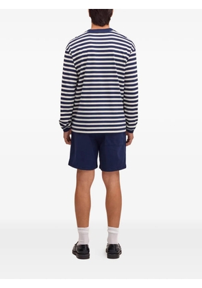 NN07 Lionel striped long-sleeve top - Blue